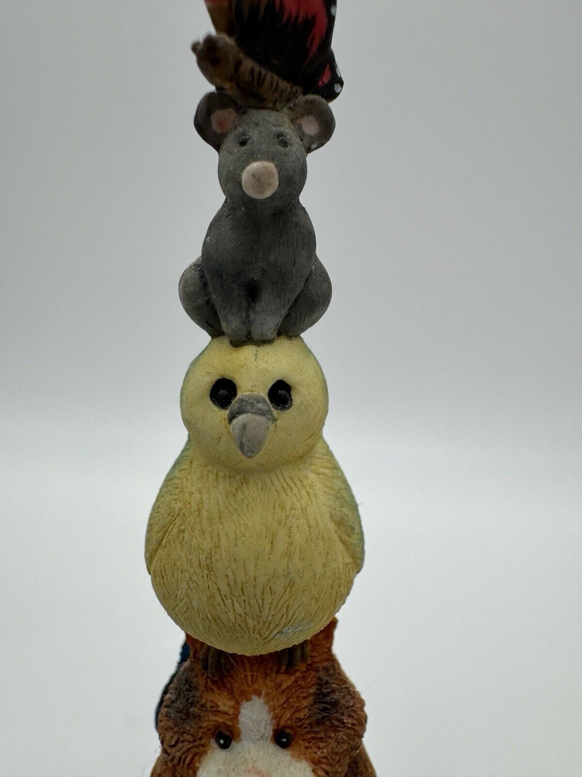 Border Fine Arts Comic & Curious Cats 'Balancing Act' Sculpture 2002 Model A1292