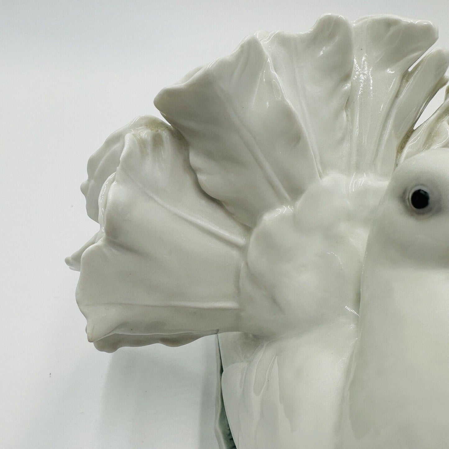 Rosenthal Dove Figurine Porcelain White Hand-painted Signed Decor German Art