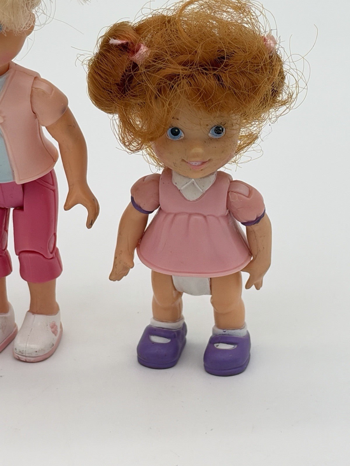 2002 Fisher price loving family siblings dollhouse dolls figurines Vintage Rare