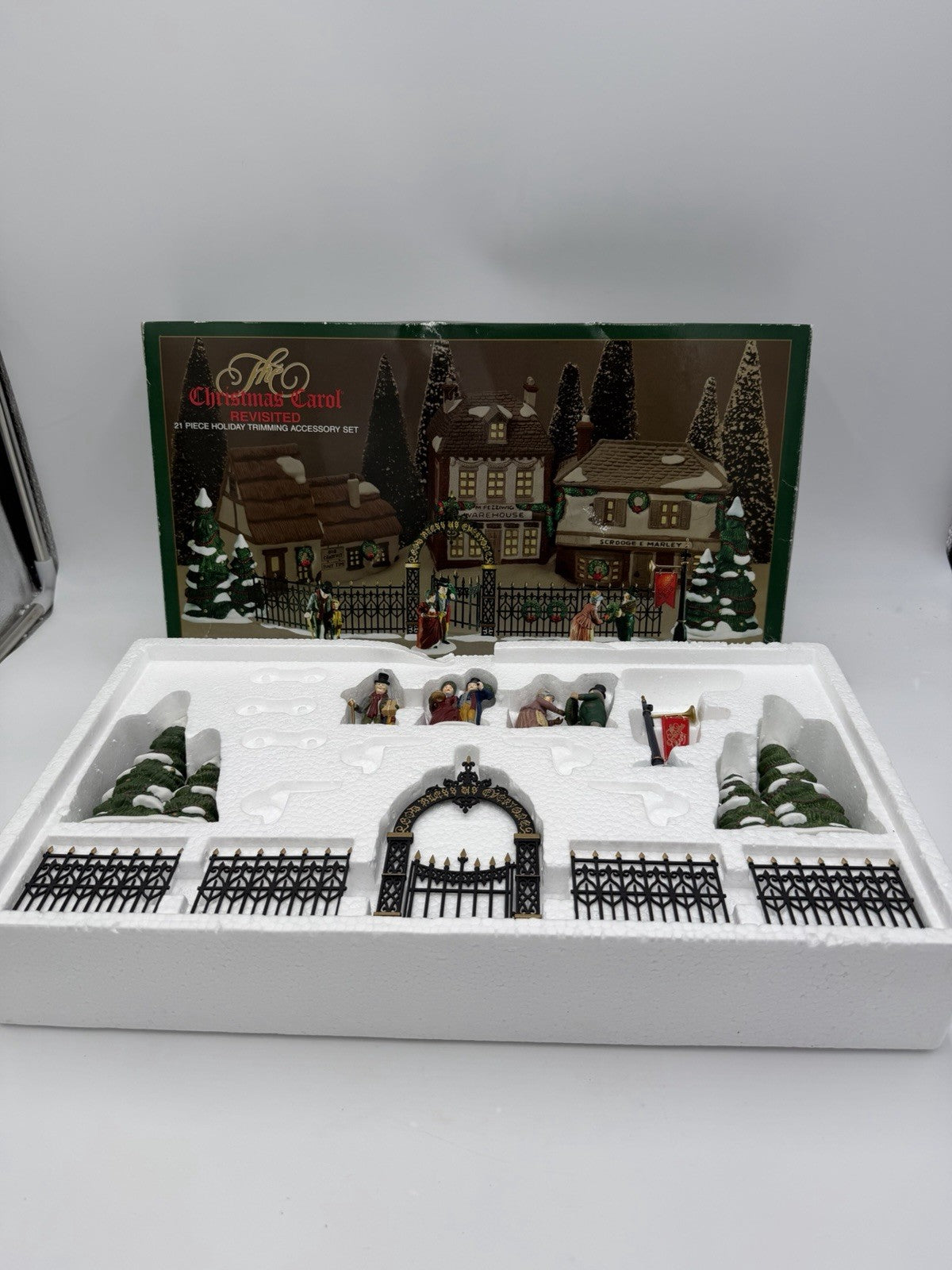 Dept 56 The Christmas Carol Revisited 12 Piece Holiday Trimming Accessory Set