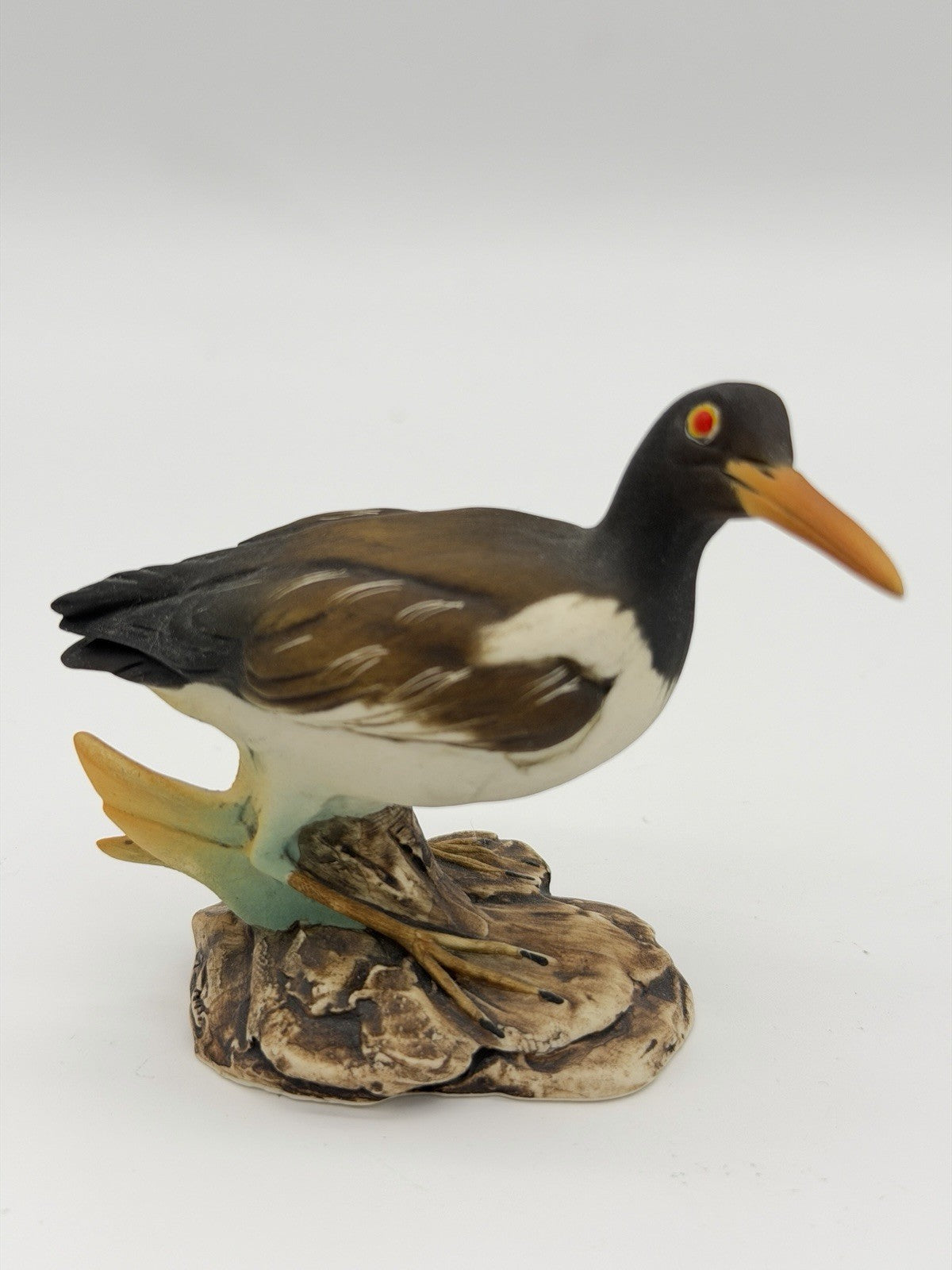 vintage capodimonte Italy Riccardo Pennati American Oystercatcher bird figurine
