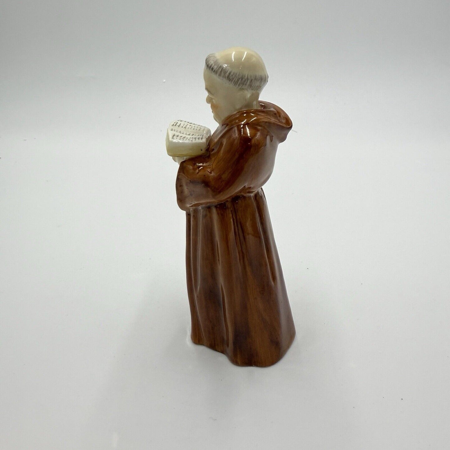 Royal Worcester Bone China Candle Snuffers Monk Vintage Figurine Hand Painted