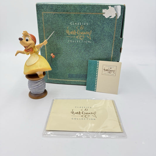 WDCC Disney Cinderella “Hey, We Can Do It” Suzy Needle Mouse Figurine W/ Box COA