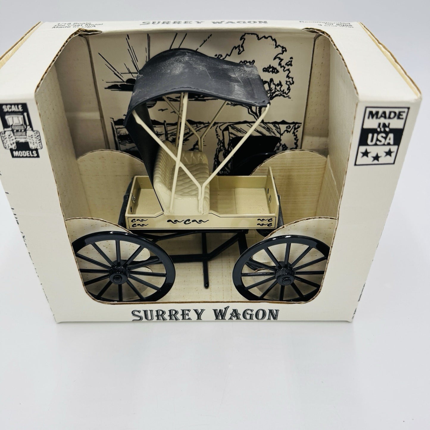 Surrey Wagon Die Cast Division of Joseph Ertl  1/16 scale Model Toys Metal