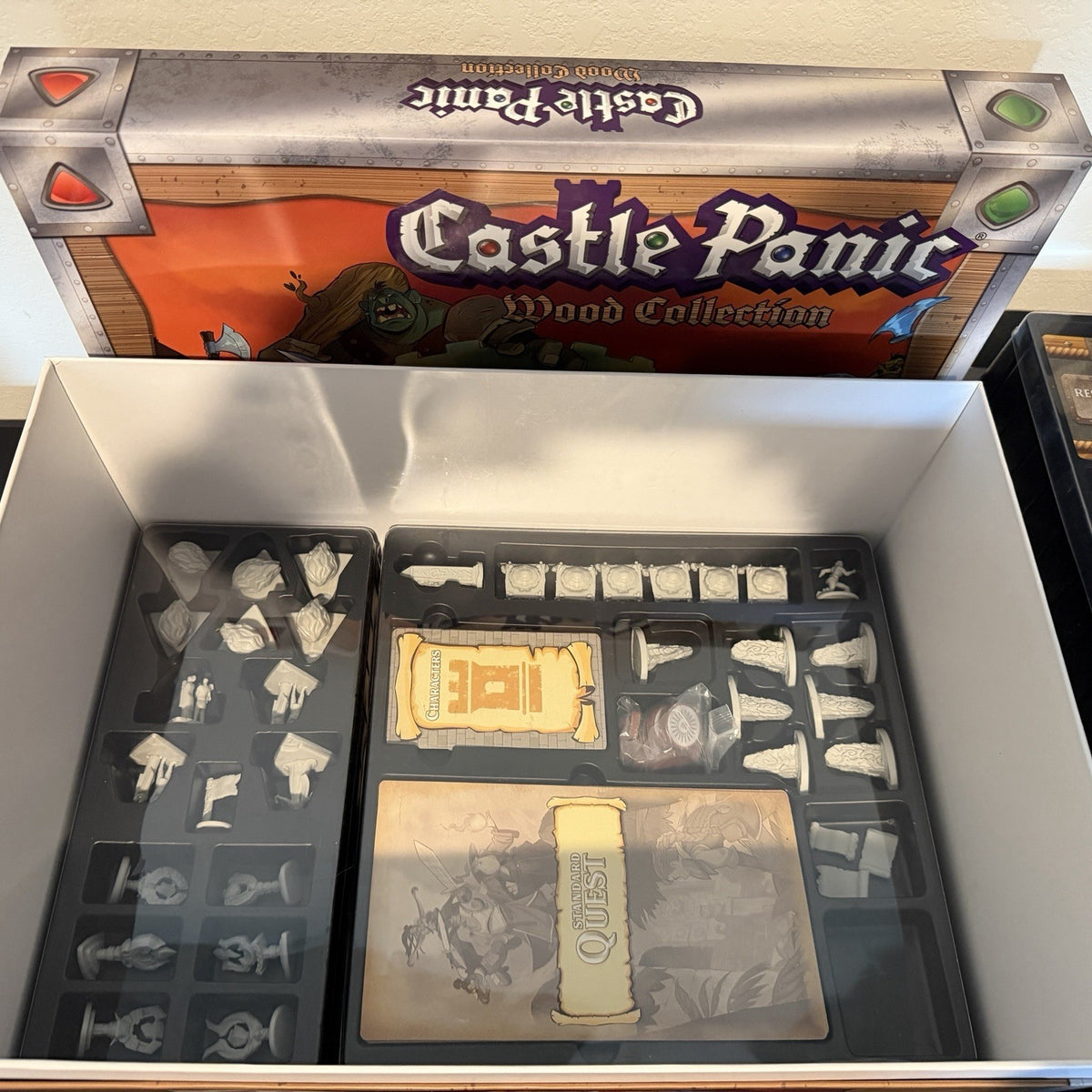 Castle Panic Wood Collection Kickstarter Fireside Games All Expansions