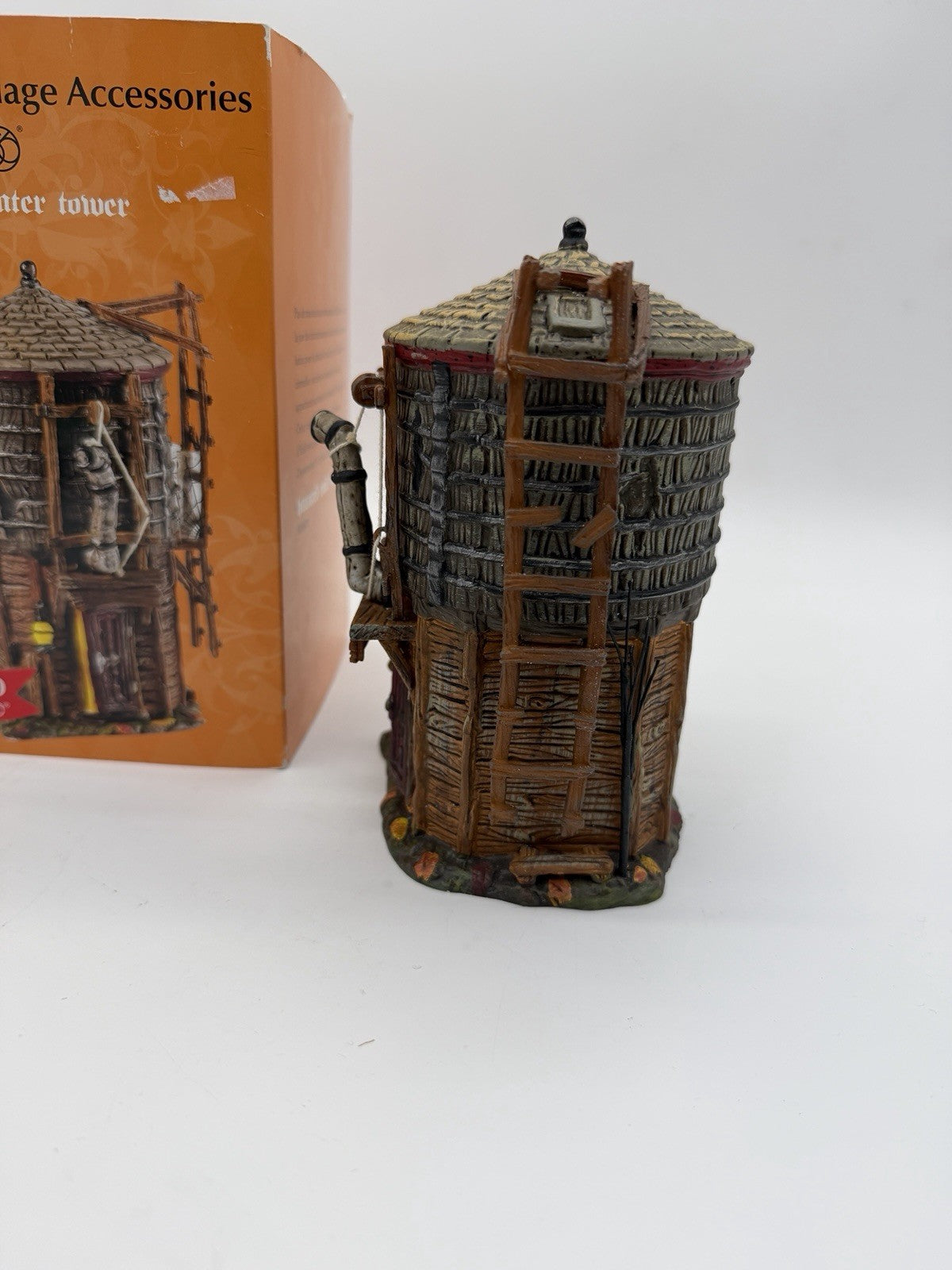 Department 56 HALLOWEEN Haunted Rails Water Tower 2008 Vintage Rare