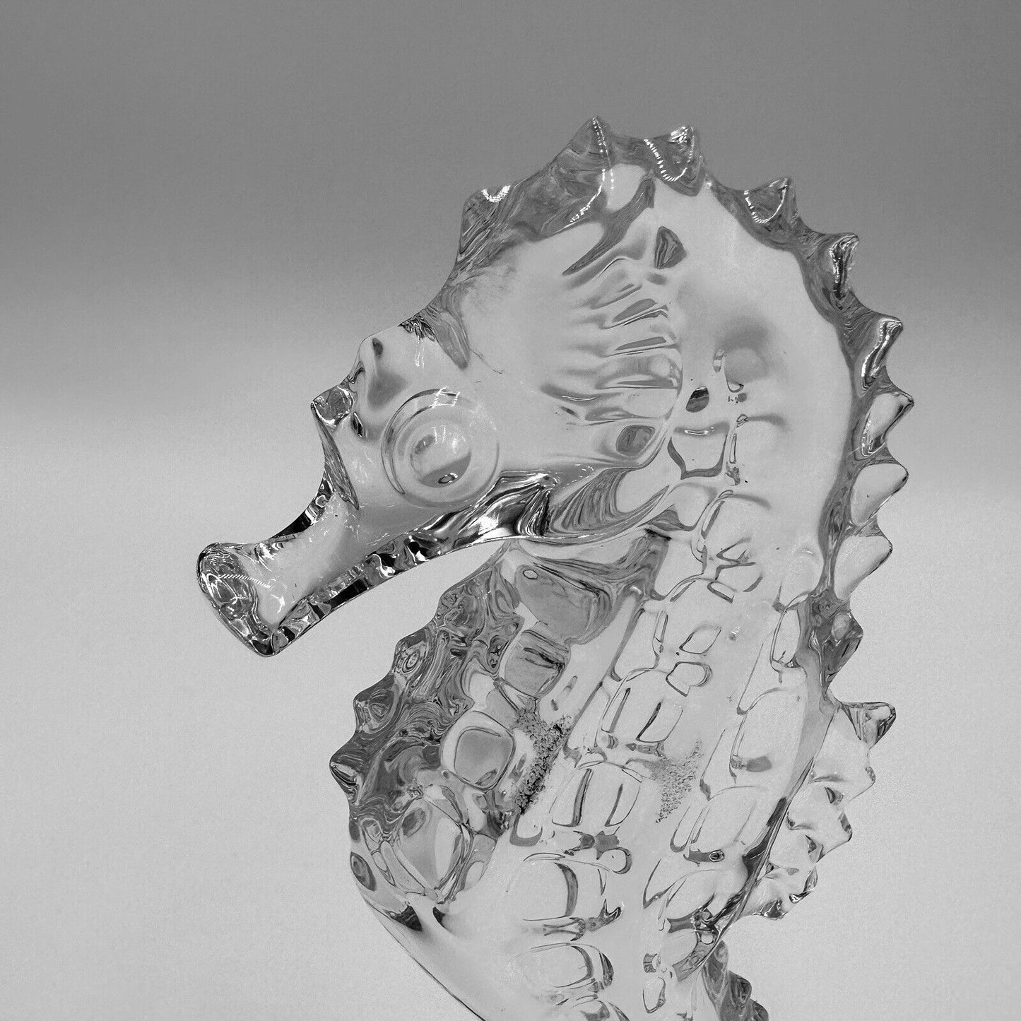 Waterford Crystal Figurine Seahorse 7in Figurine   Heritage Ireland