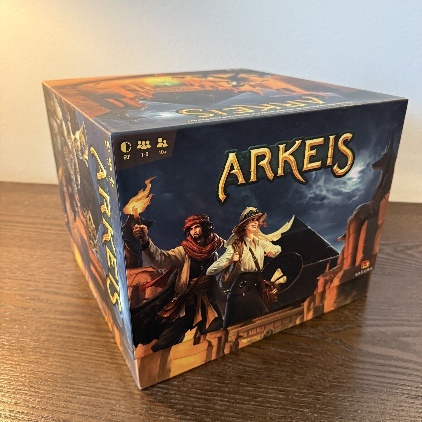 Arkeis Kickstarter Core Board Game Ankama 1-5 Players Cooperative Miniatures