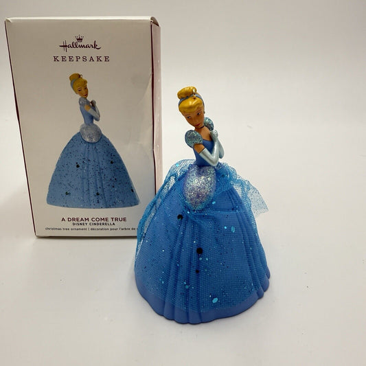 2019 Hallmark DISNEY Cinderella A DREAM COME TRUE Keepsake Christmas Ornament