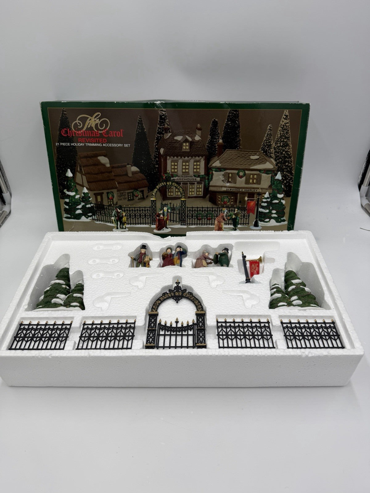 Dept 56 The Christmas Carol Revisited 12 Piece Holiday Trimming Accessory Set
