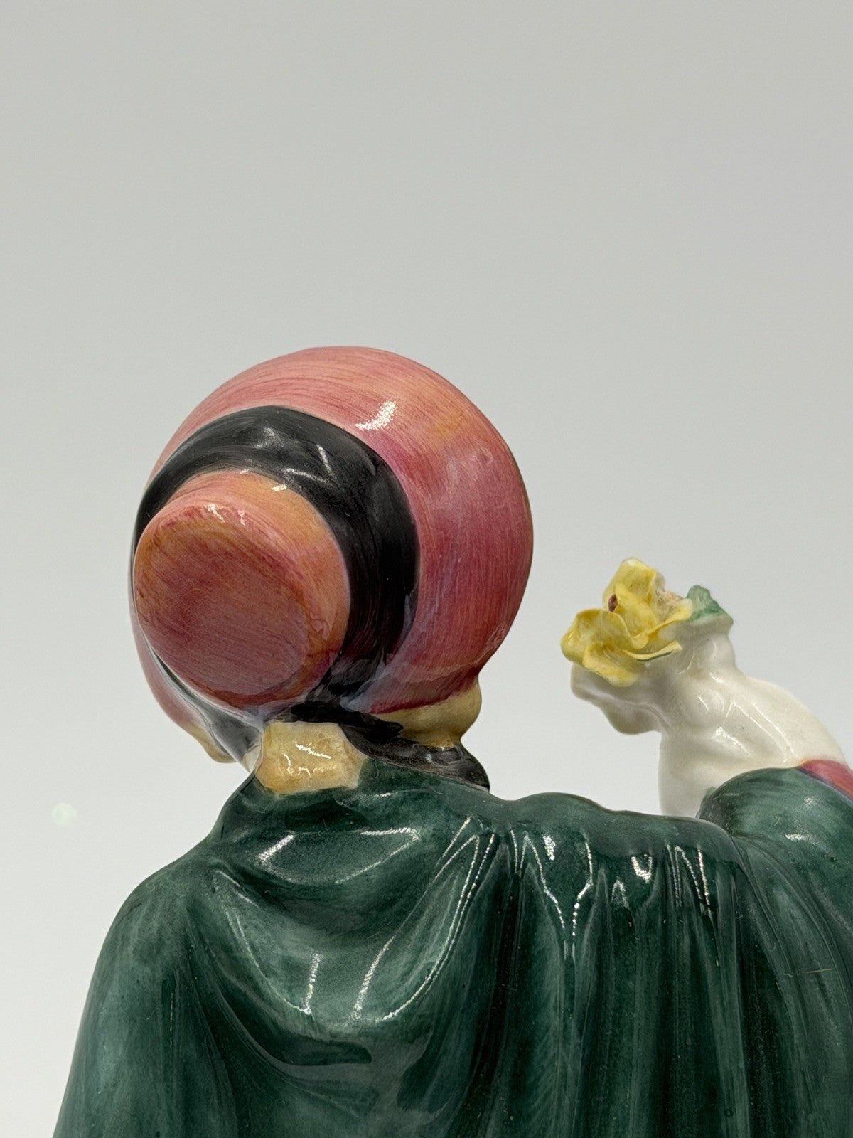 Large Royal Doulton England Porcelain Lady Charmian W/flowers HN 1949 8"H Figure