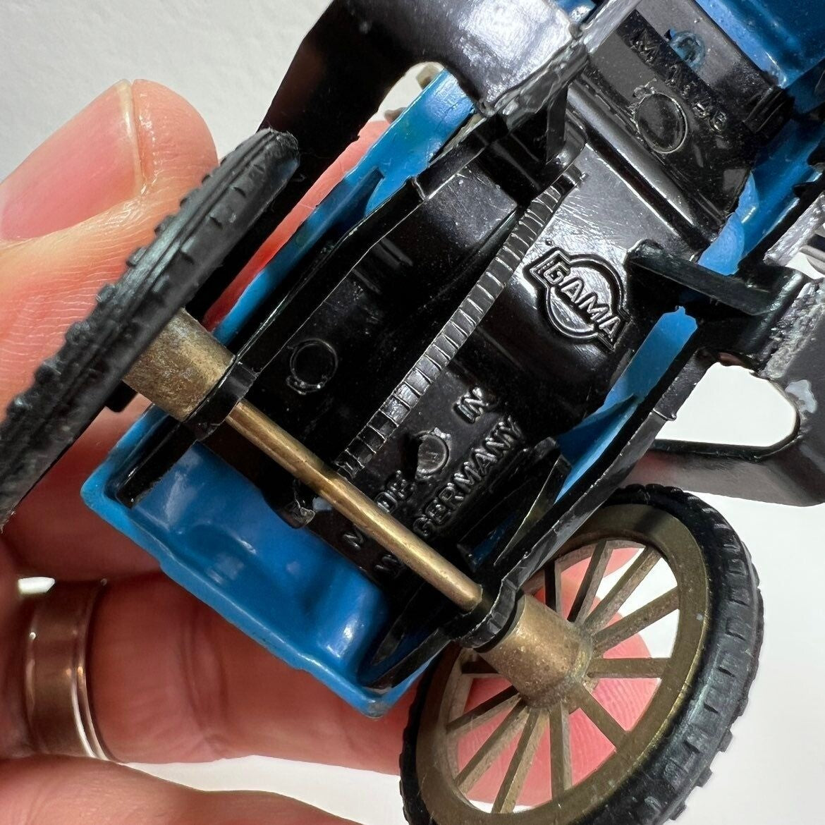 Decauville Model Die-Cast Car 372K Gama 1190 Peugeot Screw 1901 1:46 Truck Toy