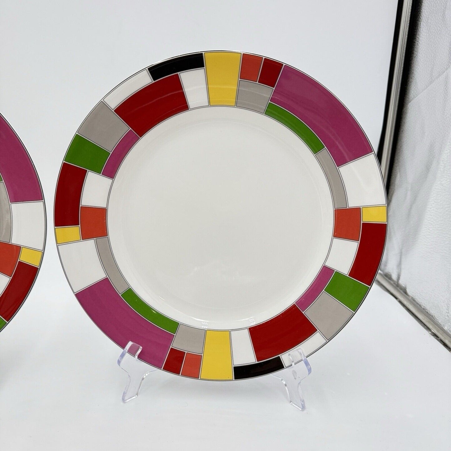 Lenox Kate Spade New York Gramercy Park Collection Irving Place 2 Dinner Plates