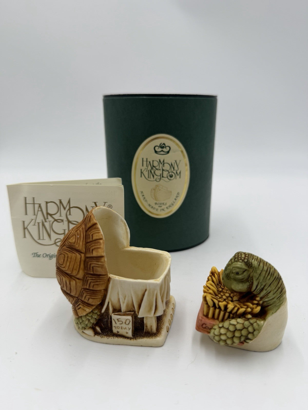 Harmony Kingdom Wishful Thinking Turtle 150th Birthday Trinket Box Figurine UK