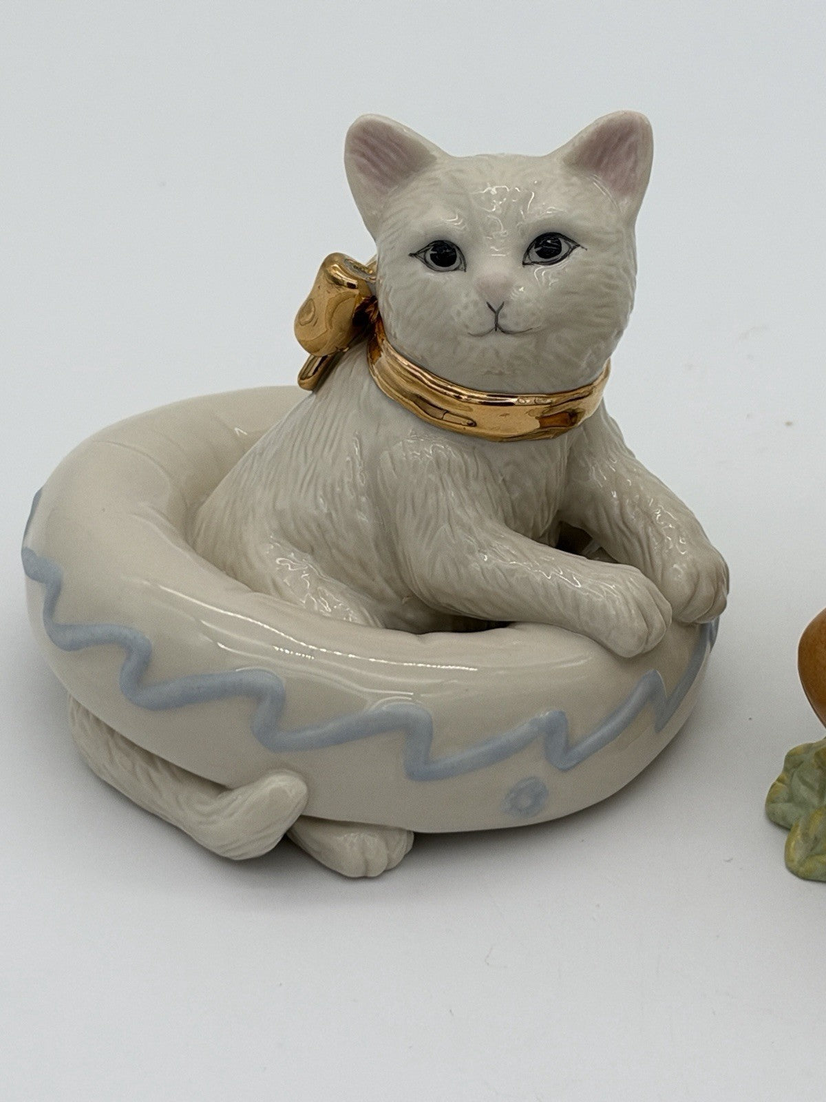 Lenox USA Porcelain Twelve Months Of Kittens August /September Cats Figurines