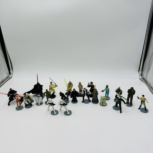 Vintage Applause Star Wars Figurines with Stand 1999 Lot 22 Pieces