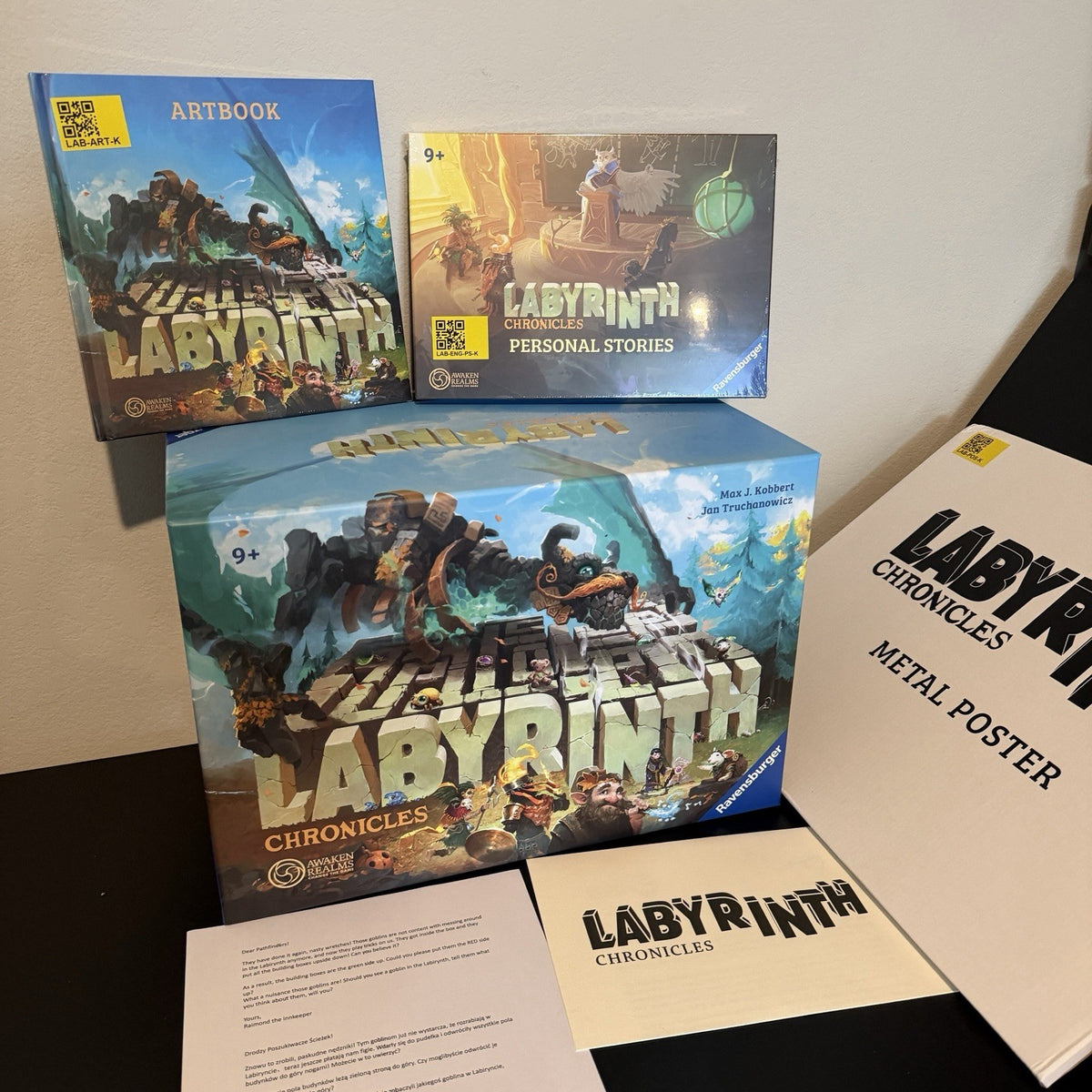 Labyrinth Chronicles - Gamefound ALL-IN Awaken Realms Ravensburger Non-Sundrop