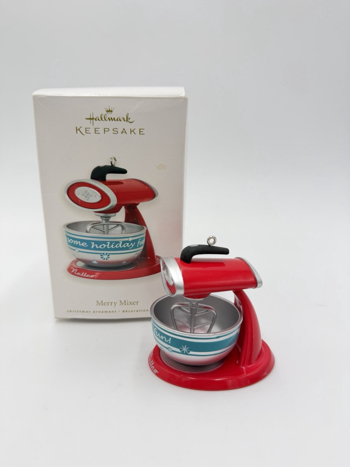 Hallmark Keepsake Christmas Ornament Merry Mixer 2010 Artist Nello Williams Vtg