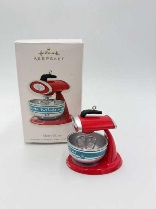 Hallmark Keepsake Christmas Ornament Merry Mixer 2010 Artist Nello Williams Vtg