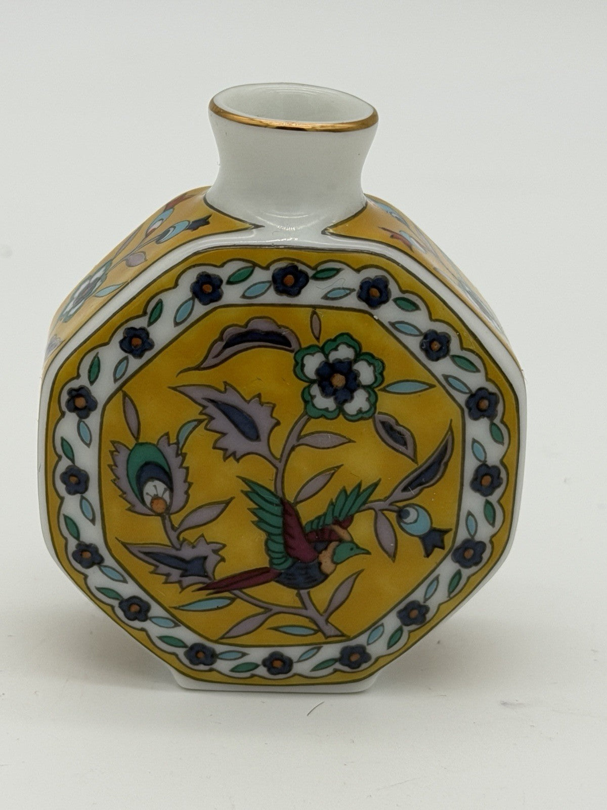 Takahashi Pottery Japanese Porcelain San Francisco Asian Kutani Miniature Set 2”