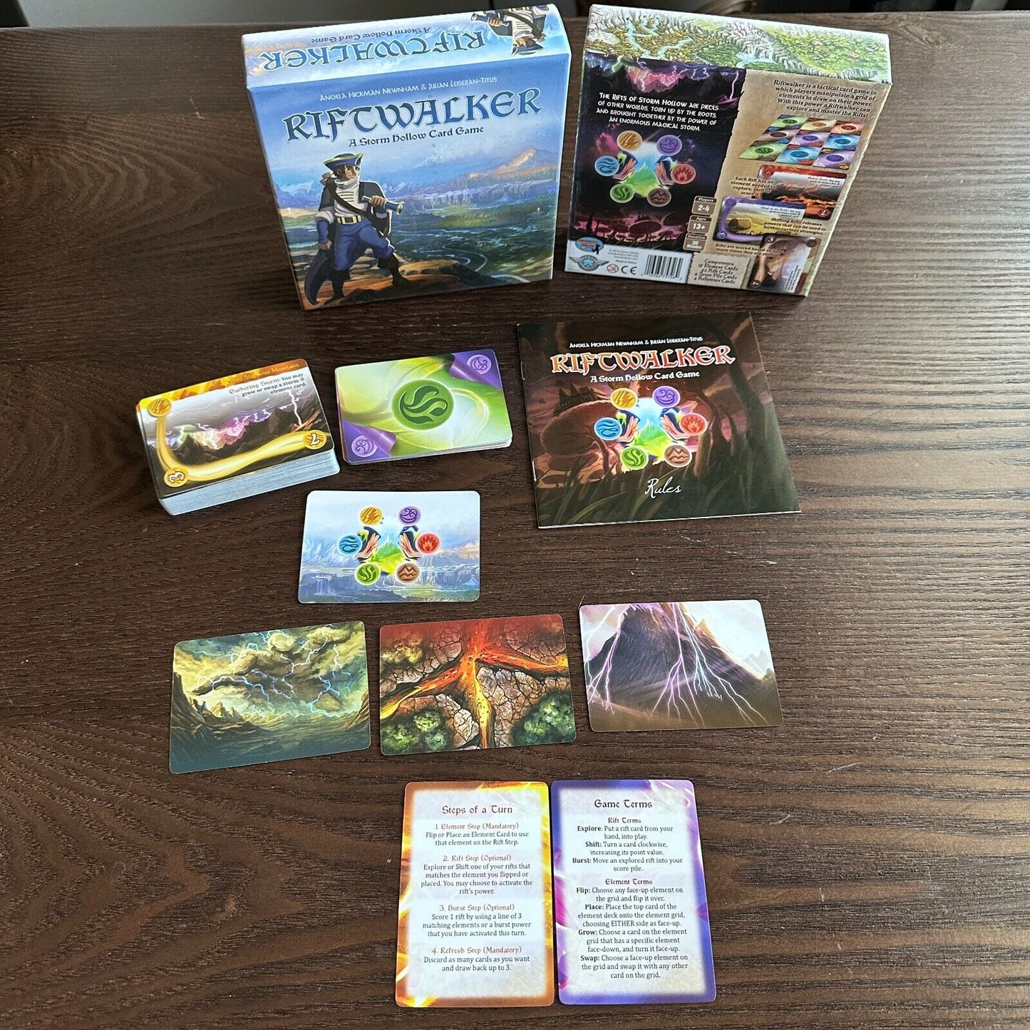 Riftwalker A Storm Hollow Tactical Card Game Beautiful Artwork 30 minutes