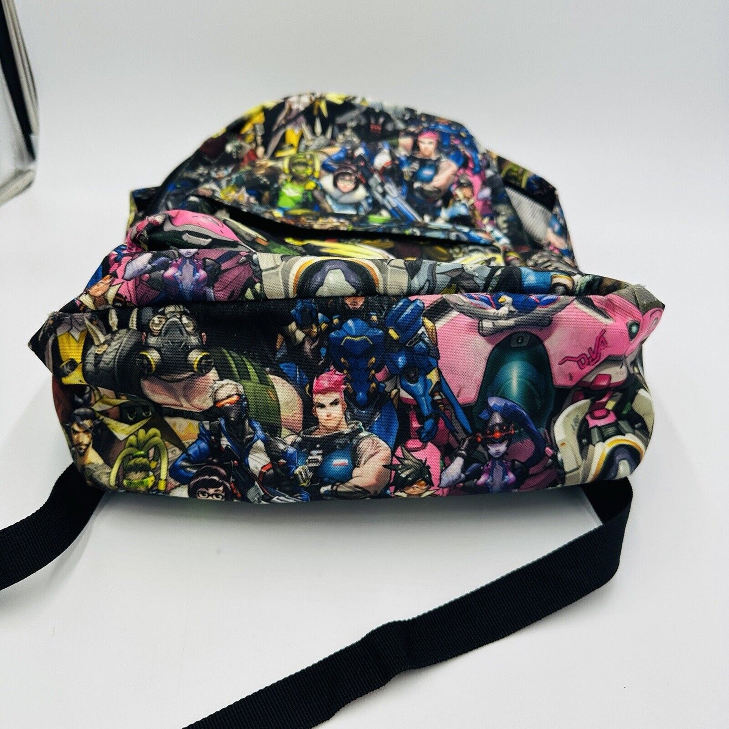 Loungefly Backpack Overwatch Character Collage Allover-Print Blizzard Video Game