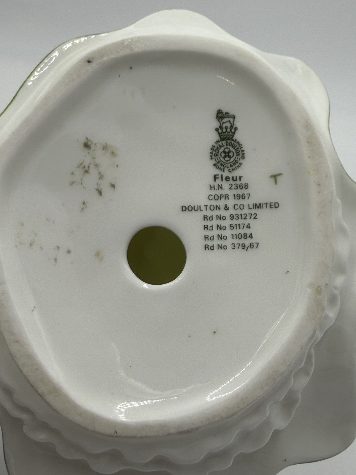 Royal Doulton England FLEUR HN 2368 Porcelain Fleur 8"H Figurine Vintage 1967