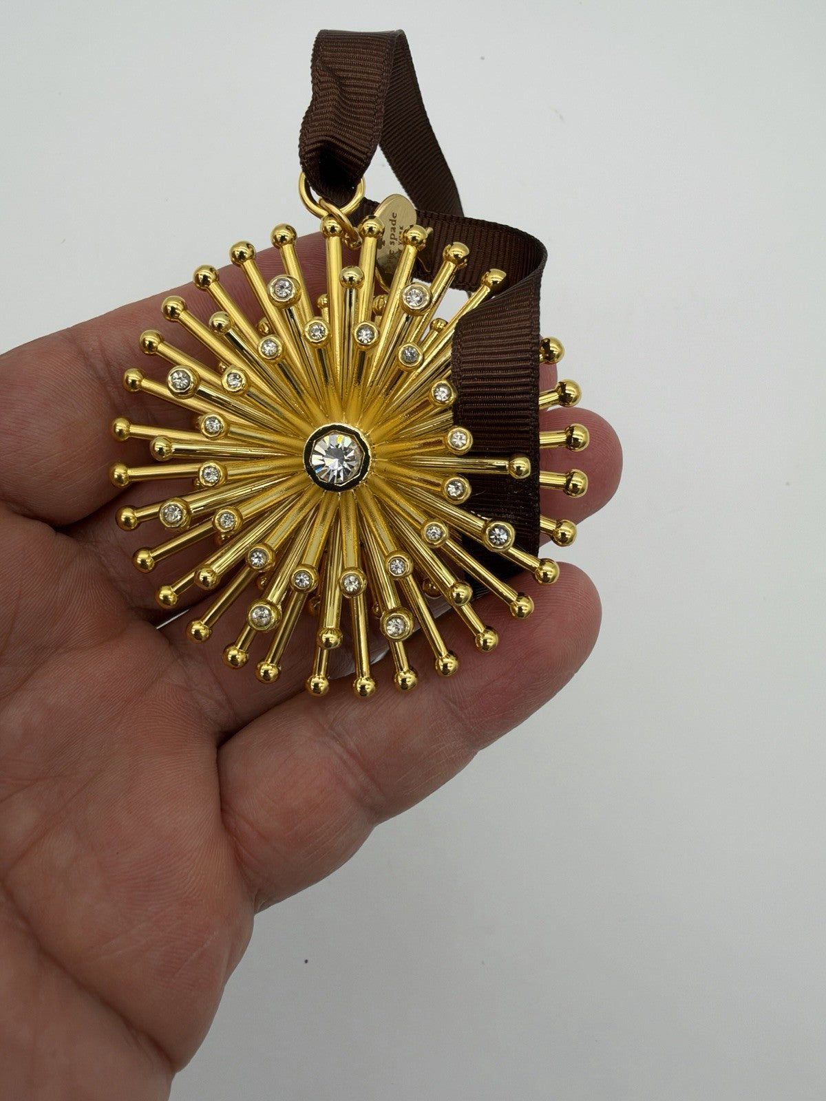 Lenox Kate Spade NY Bejeweled 3 Dimensional Starburst Christmas Ornament