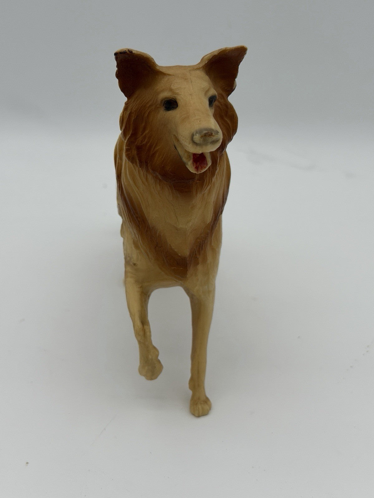 Breyer Lassie dog Collie Vintage 60's Figurine Plastic Model Retired Rare 9x6