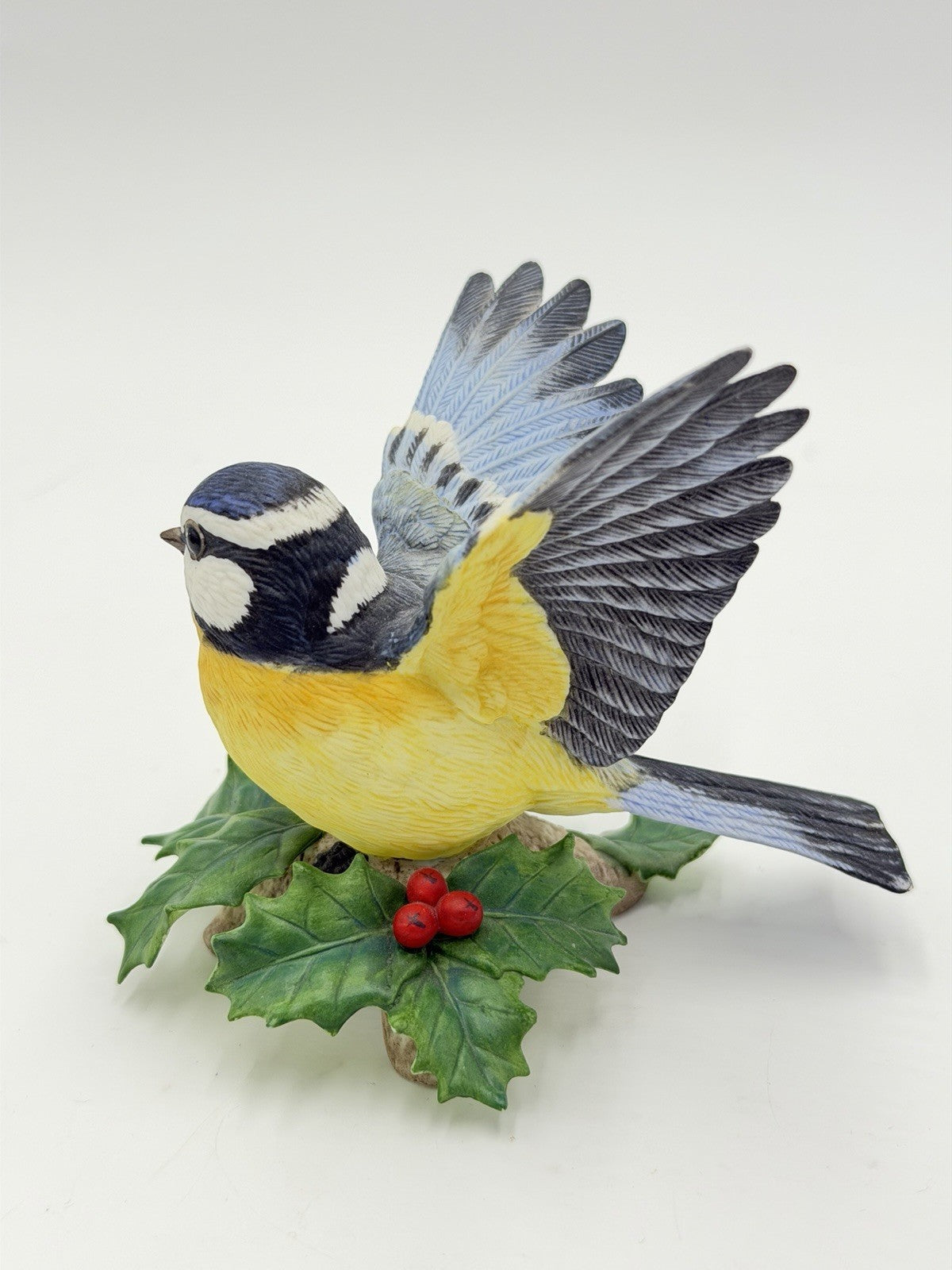 Lenox USA Porcelain Blue Tit European Birds Collection Christmas