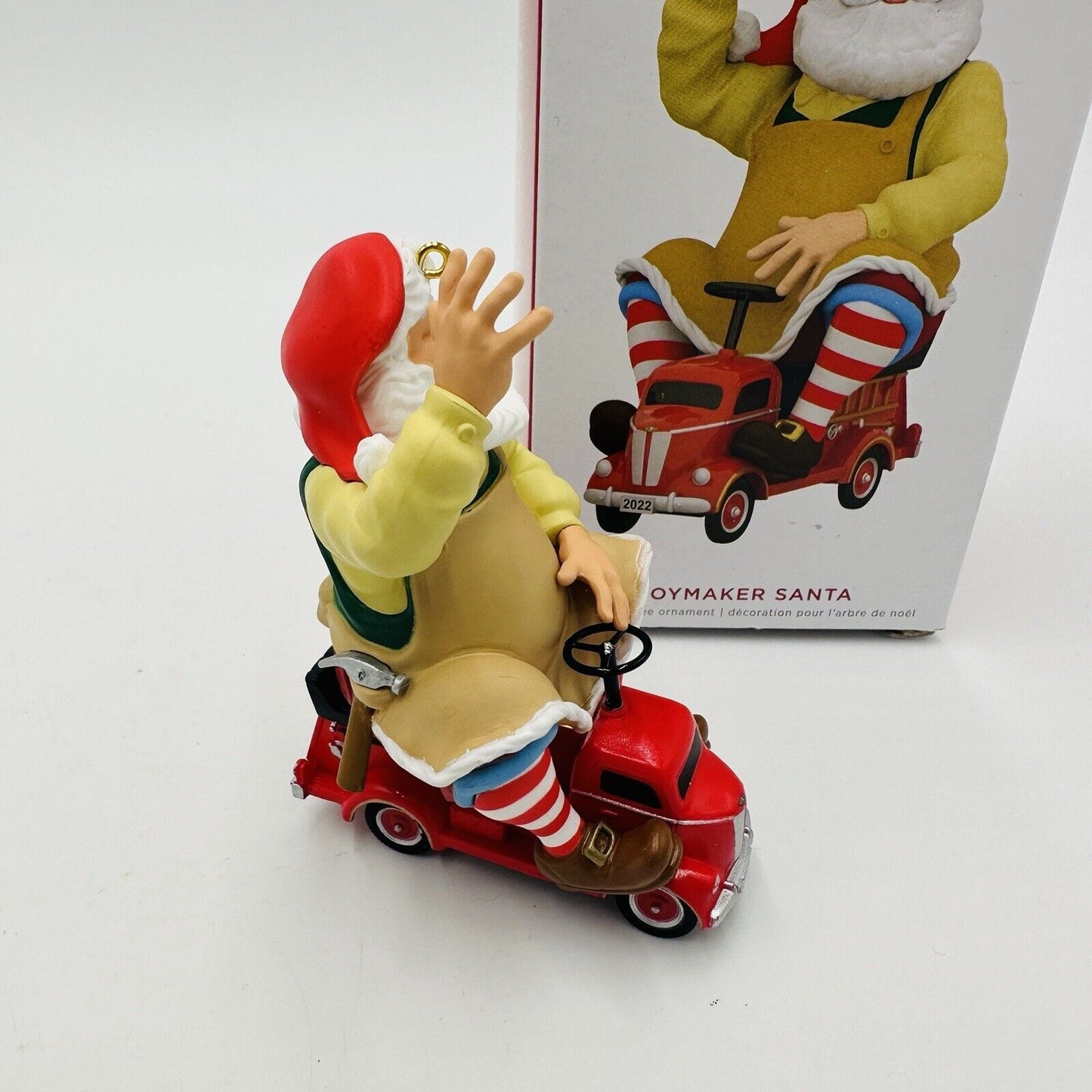 Hallmark Christmas Ornament Keepsake Toymaker Santa 23rd in Series 2022