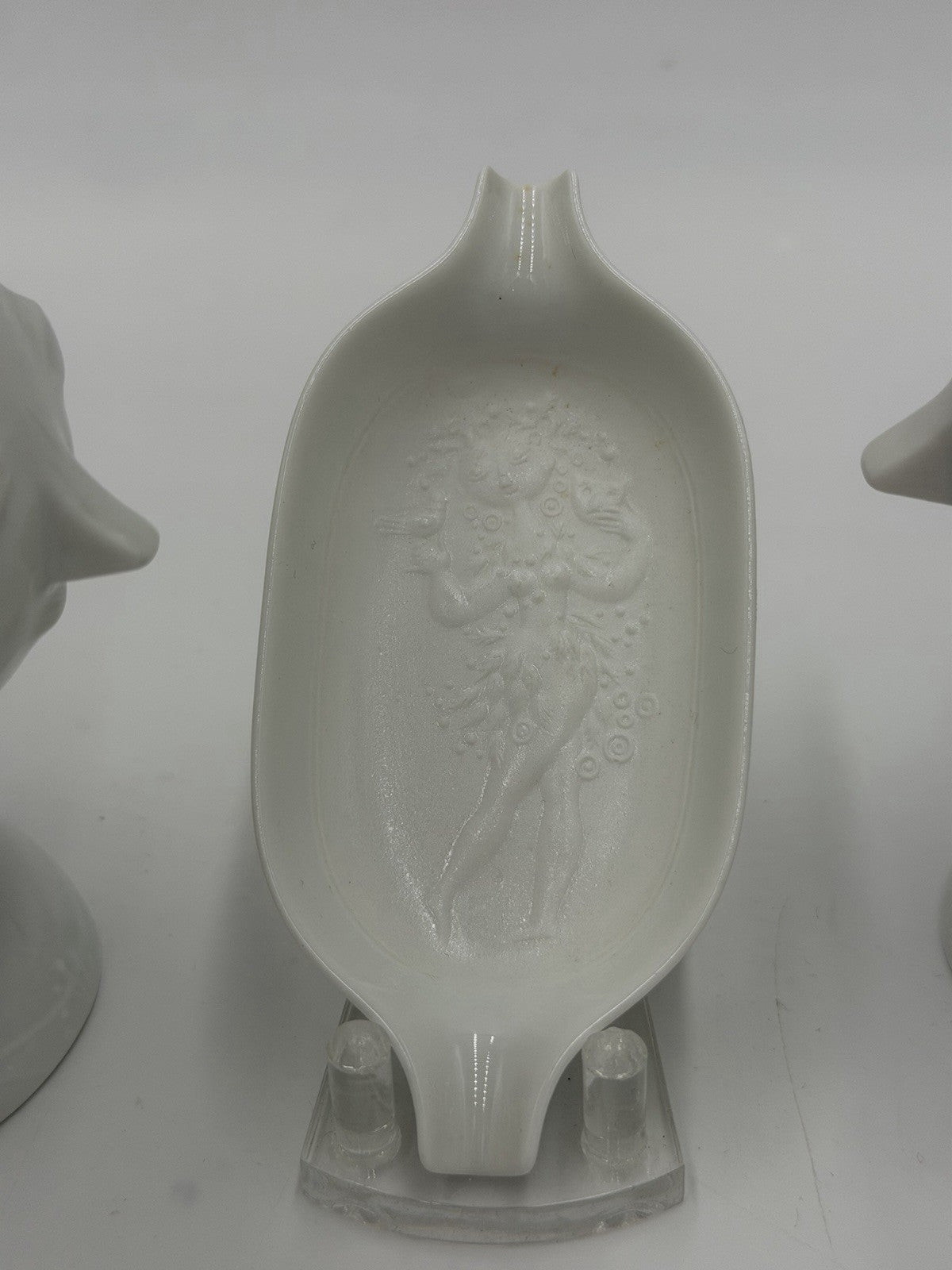 Rosenthal Bjorn Wiinblad Studio Line Romanze Face Head Cruets Porcelain & Tray