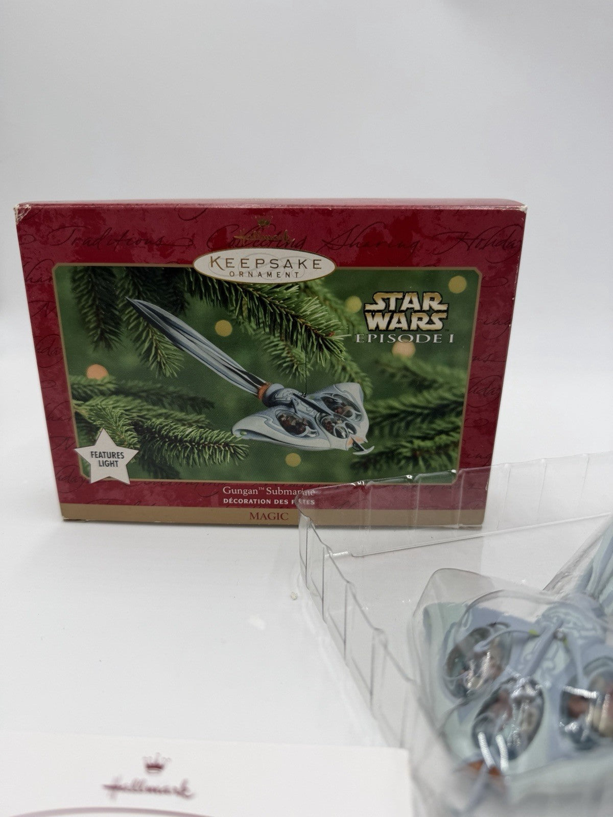 Hallmark Lucas Film Star Wars Episode 1 Gungan Submarine Ornament Magic