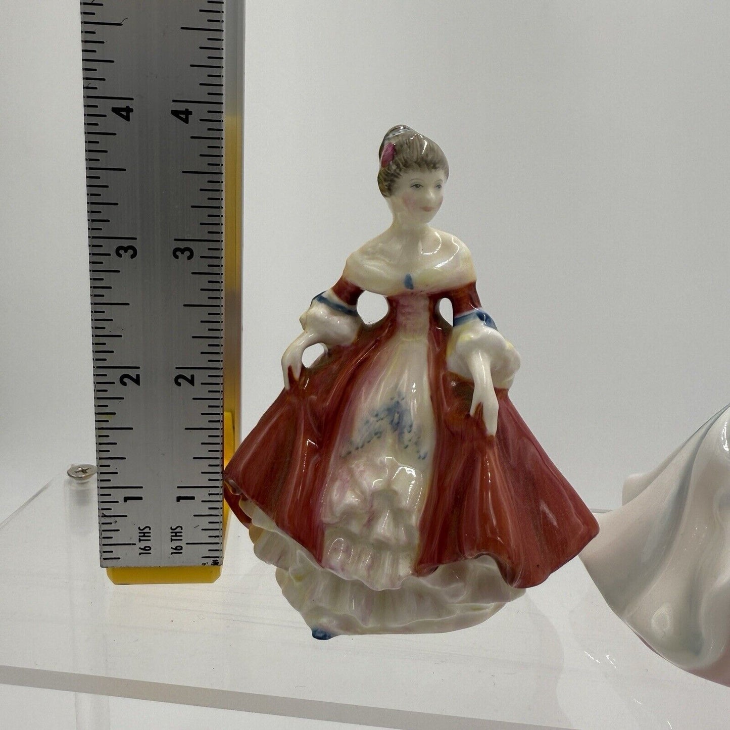 Royal Doulton Southern Belle & Rebecca Porcelain England Figurines Miniatures