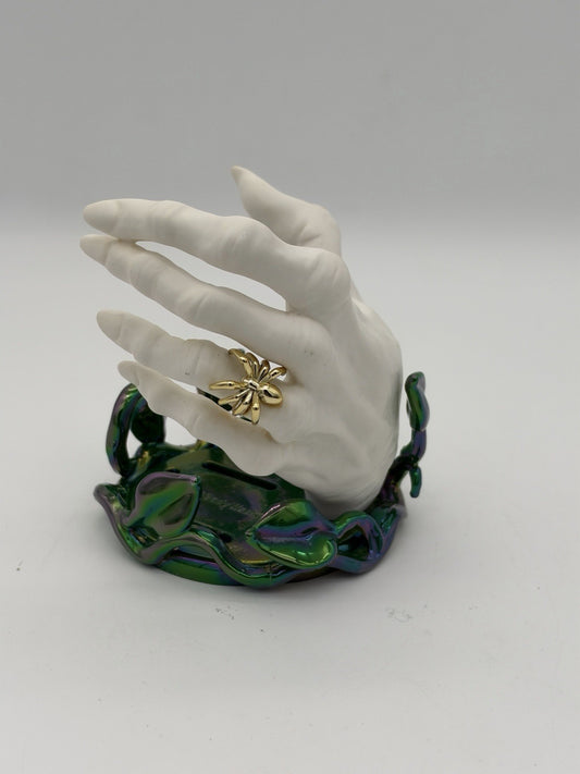 Bath & Body Works Ivy Witch Hand Foaming Soap Holder Halloween 2022 Spider Ring