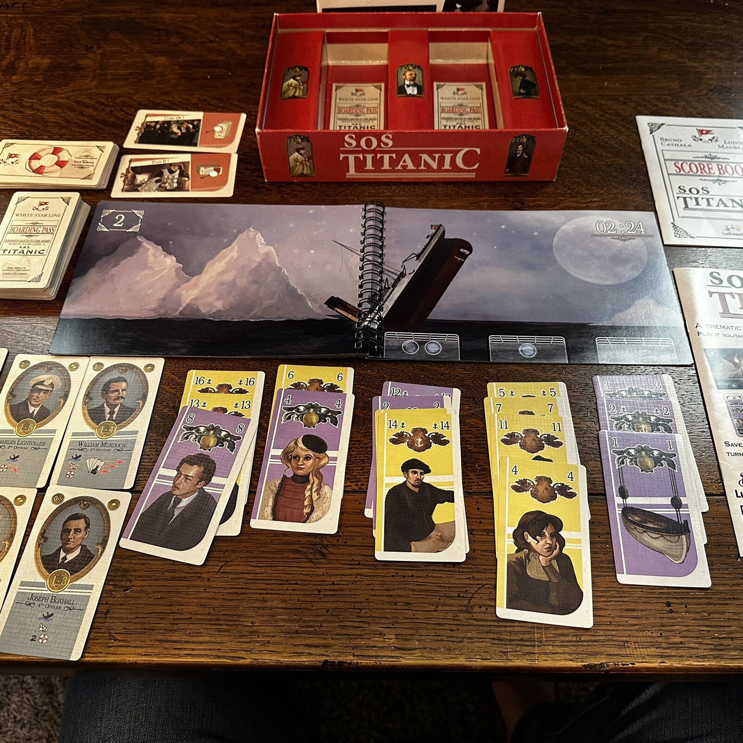 Ludonaute S.O.S. Titanic Board Game Personal Autograph Bruno Cathala Essen