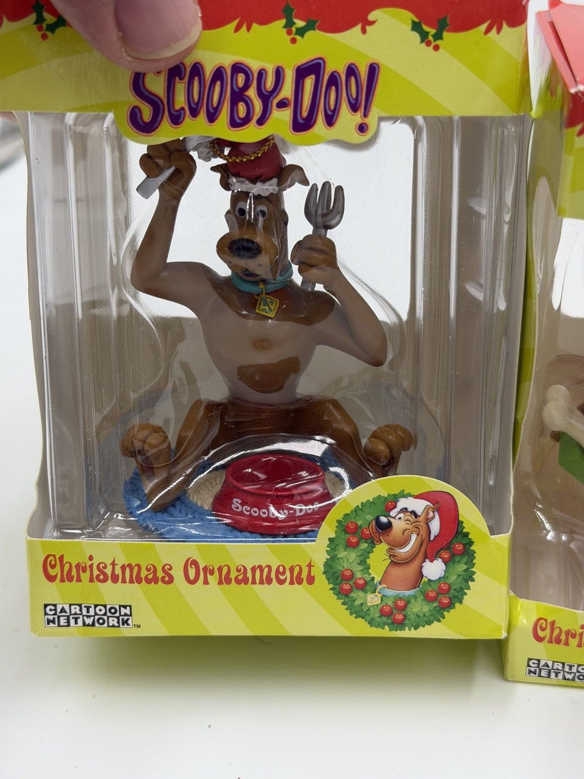 Scooby Doo Christmas Ornament Set Of 3 Cartoon Network  Vintage