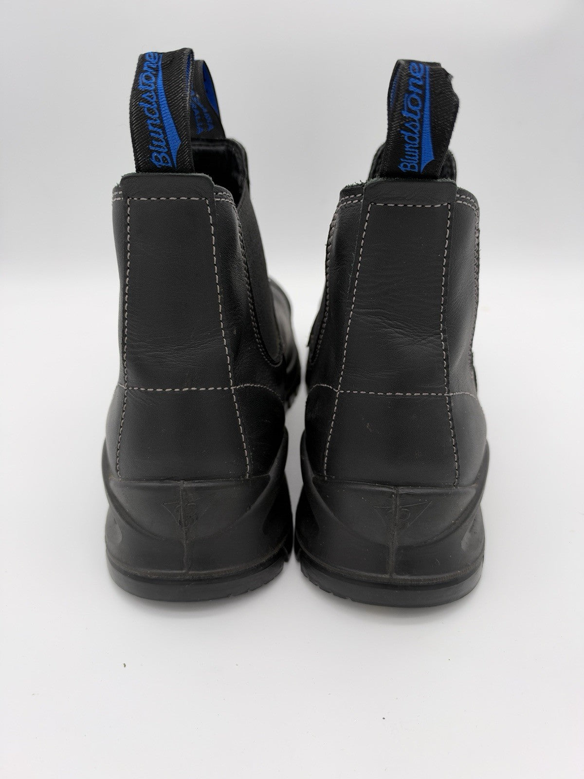 Blundstone 990 Safety Boots Mens Size 11 Chelsea Steel Toe Workwear Shoes Black