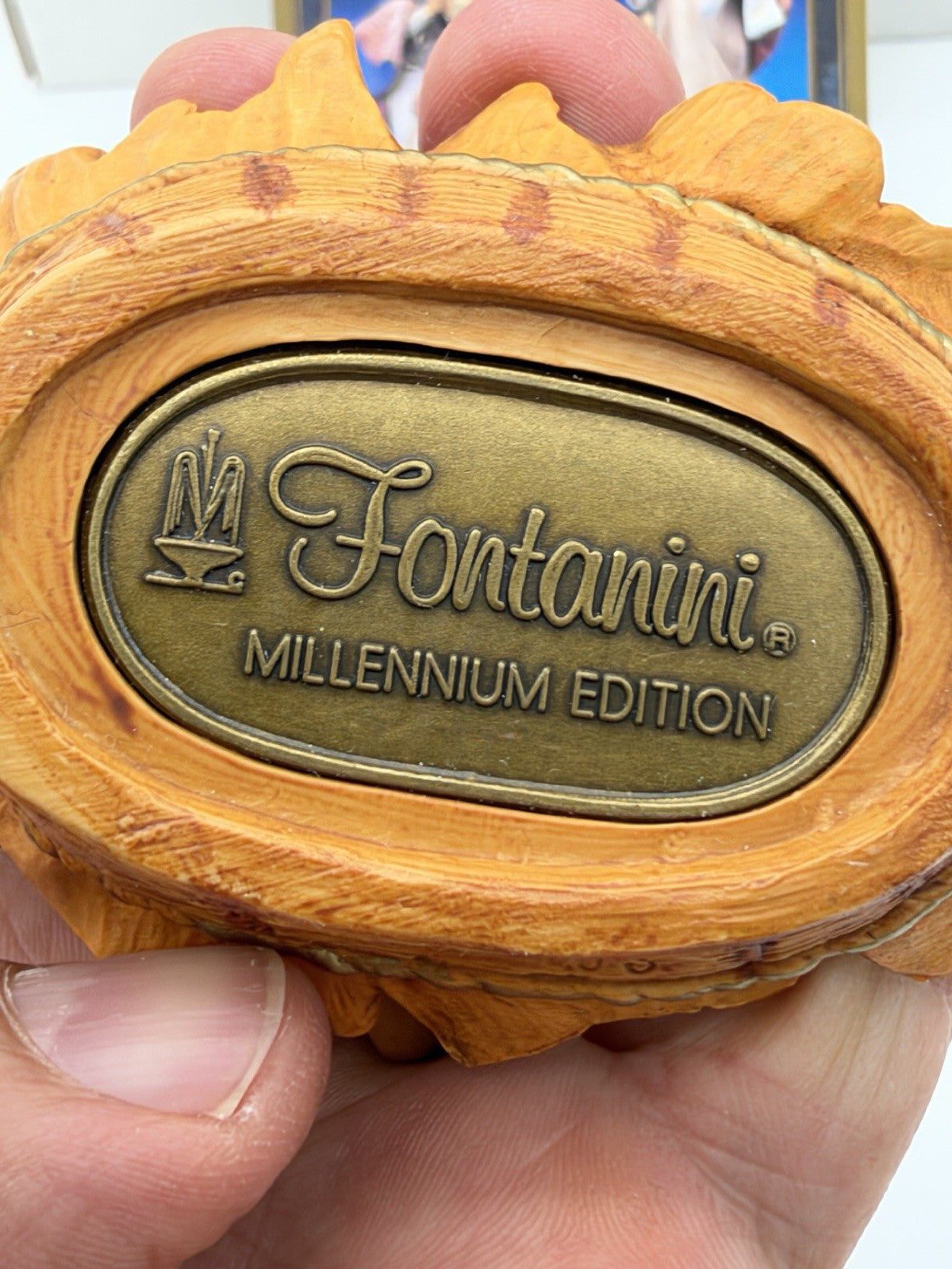 Rare Fontanini millenium edition holy family scale 6-1/4” Nativity 4 PCs Figures