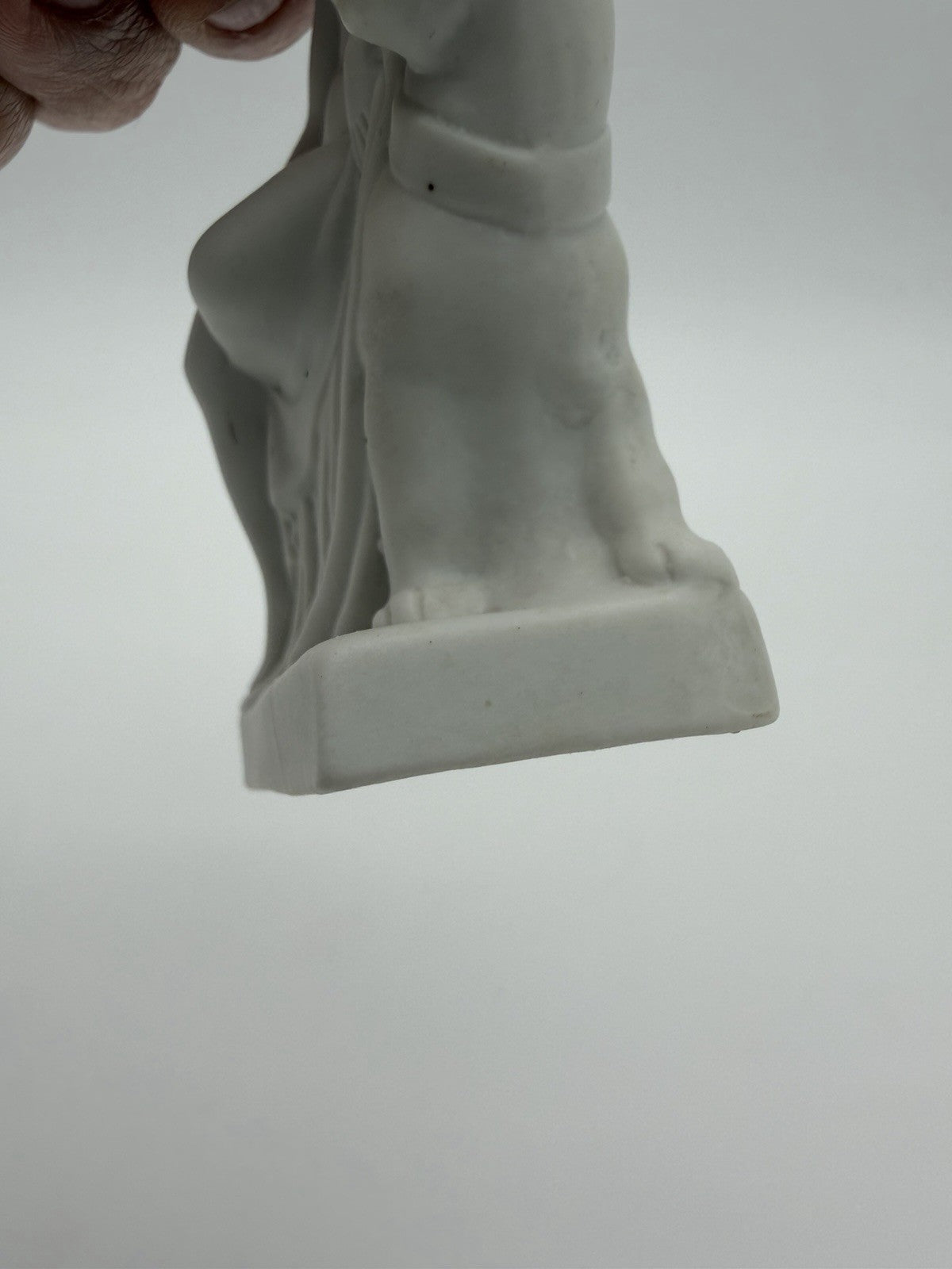 Vtg Ariadne Riding Panther Figurine White Bisque Miniature Figurine Germany 6555