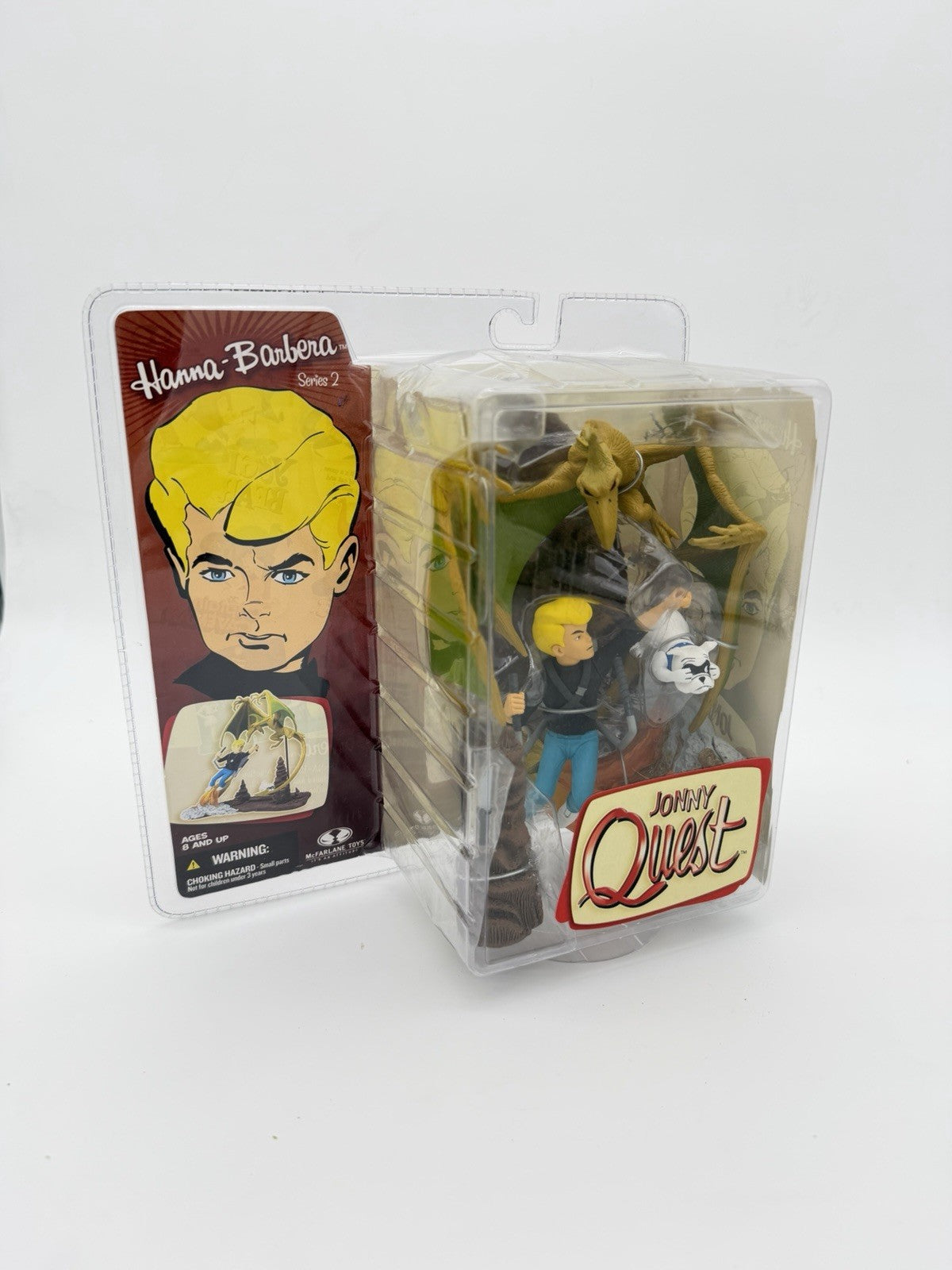 Jonny Quest Hanna Barbera Action Figurine Series 2 McFarlane Toys 2006 Sealed