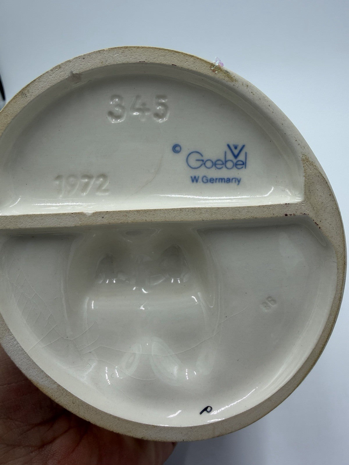 Hummel Goebel Figurine A Fair Measure #345 W. Germany Porcelain Painted Vtg 6”H