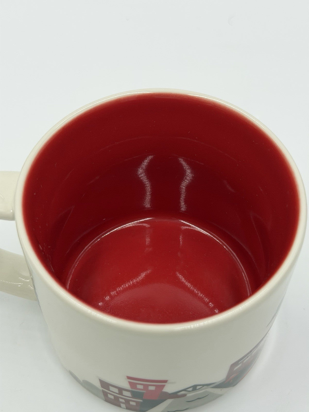 Starbucks Coffee Mug You Are Here Collection 2016 OKLAHOMA 14 oz Ceramic Red