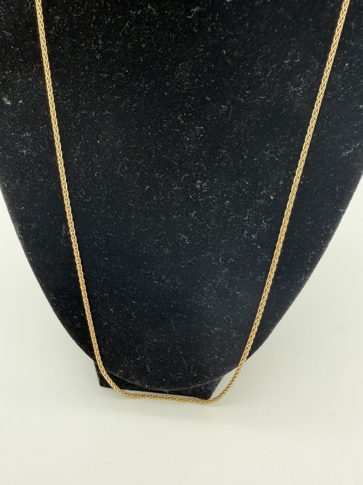 14k Yellow Gold Franco Chain 24”Length Weight 7.41g