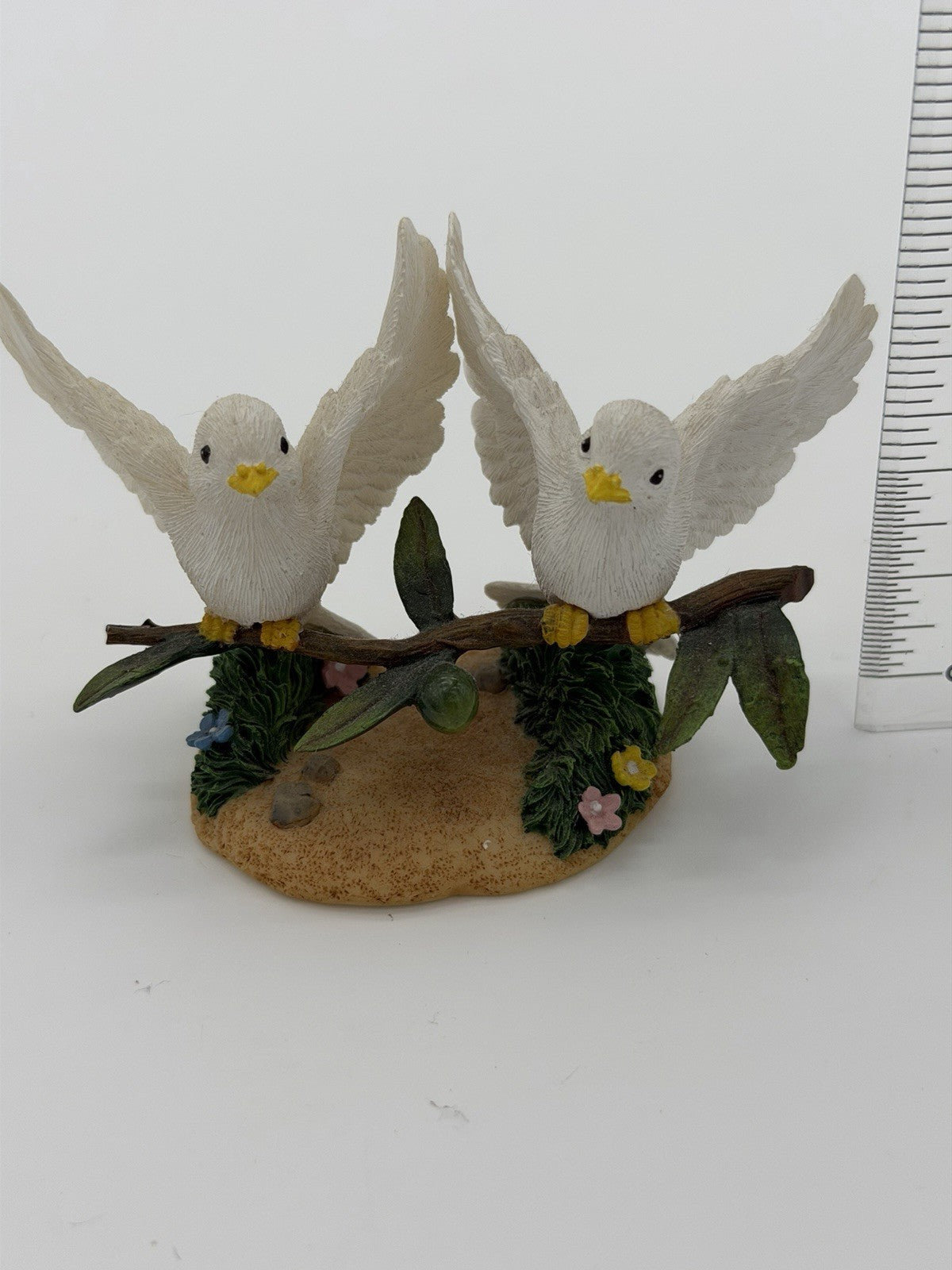 Charming Tails Fitz & Floyd You Bring Peace Into My World 89/204 Doves Figurine