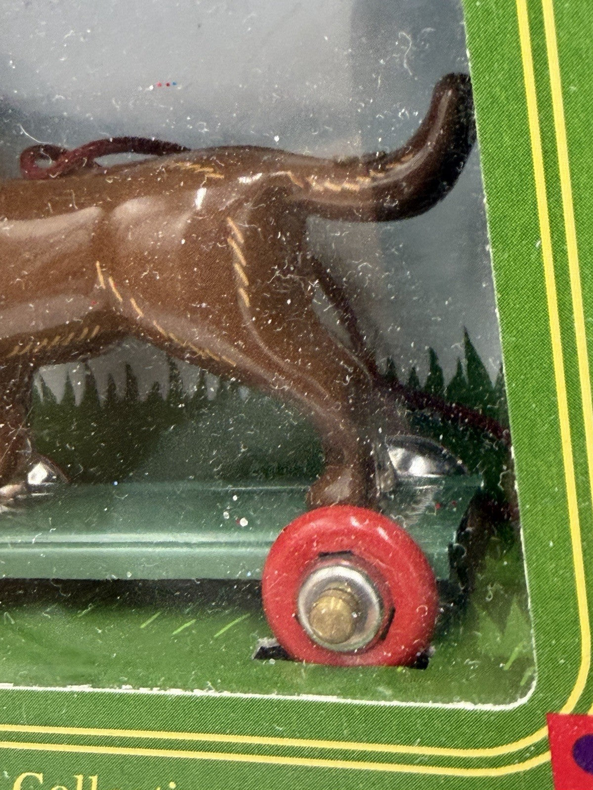 Schylling Penny Toy Tin Toy Collection Brown Lab Dog Ornament 2003 Retro