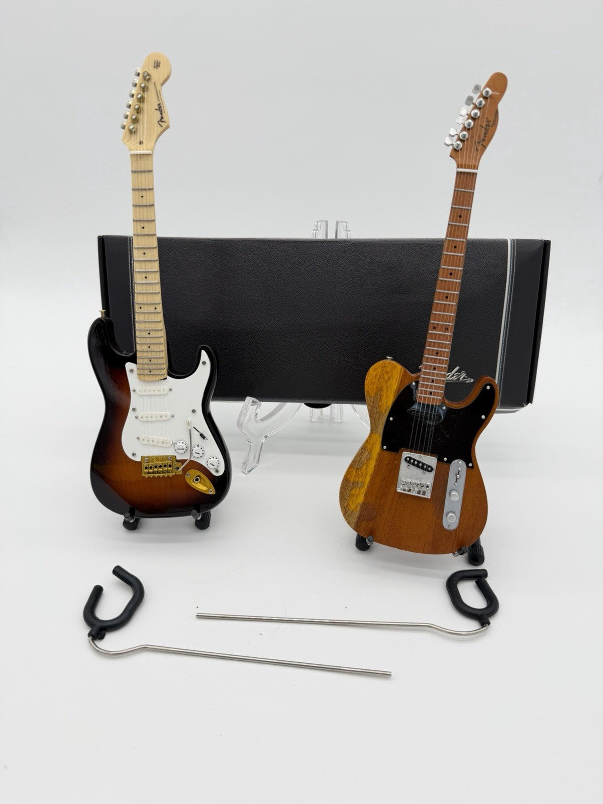 60th Anniversary Sunburst Fender Strat Bruce Springsteen Mini Guitar AXE HEAVEN