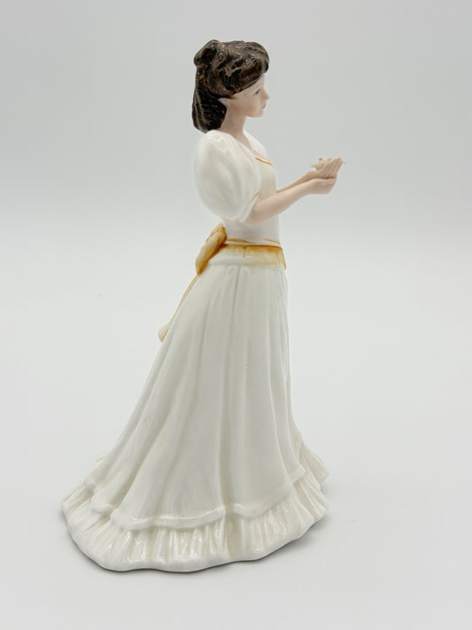 Royal Doulton England Porcelain Maria HN3381 Figurine Painted Rare 8”H Vintage