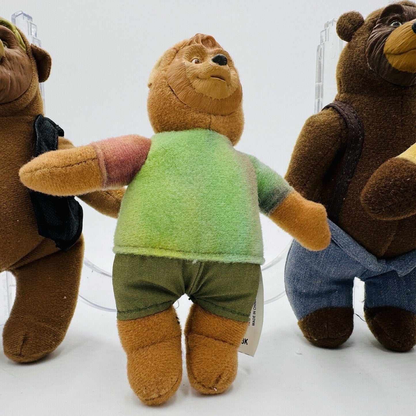 Disney The Country Bears McDonald’s Plush Happy Meal Toys Set Of 4 Figurines