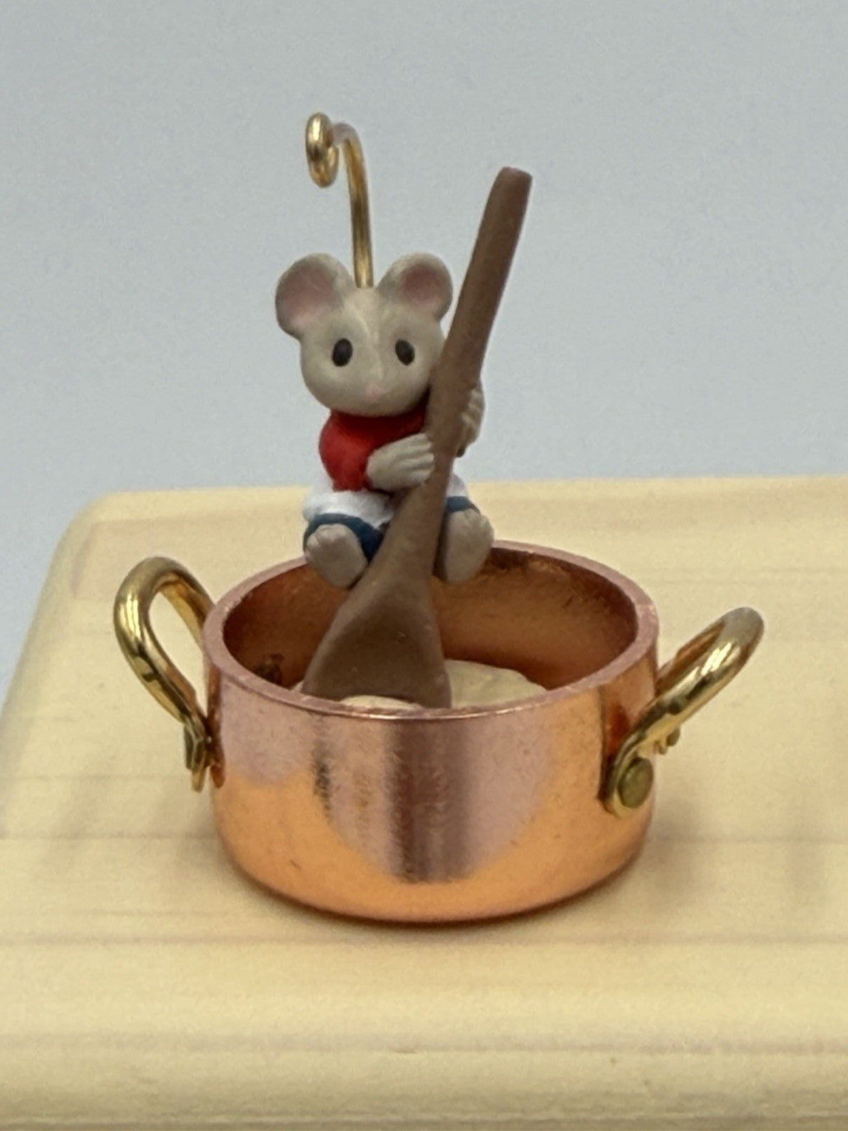 Hallmark 1993 Tiny Green Thumbs Mice Ornaments Miniatures 9 PCs